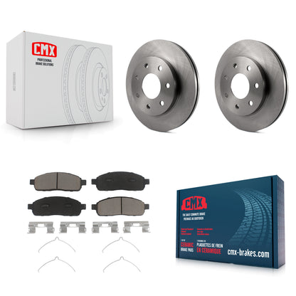 [Avant] Kit de Disque et plaquette (céramique) de frein pour Ford F-150 Lincoln Mark LT 4WD K8C-100096