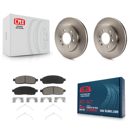 [Avant] Kit de Disque et plaquette (céramique) de frein pour 2009 Ford F-150 avec 6 Lug Wheels K8C-100099