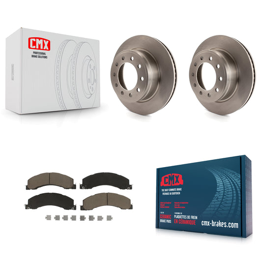 [Avant] Kit de Disque et plaquette (céramique) de frein pour Ram 5500 Dodge Sterling Truck 4500 Bullet 45 55 K8C-100104