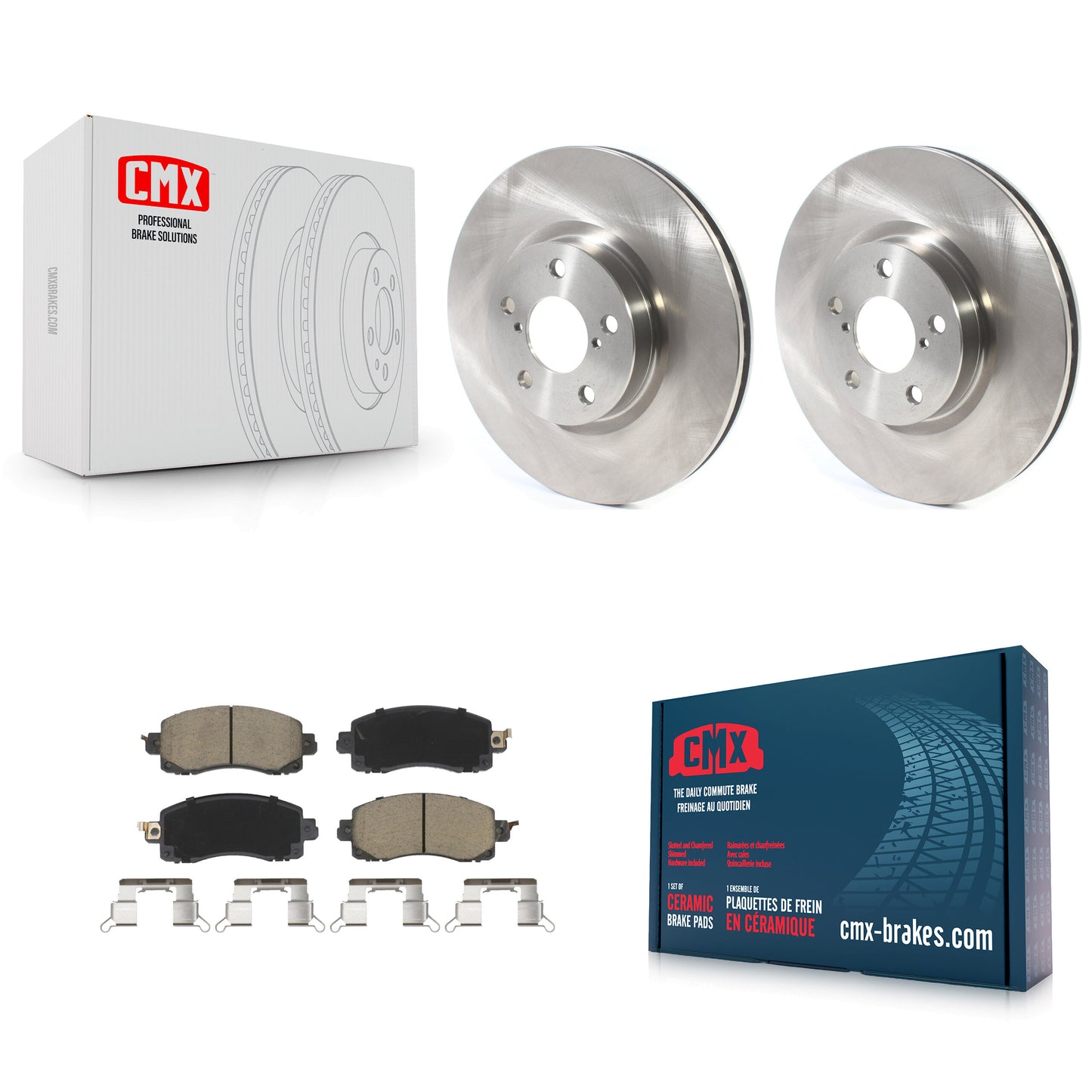 [Avant] Kit de Disque et plaquette (céramique) de frein pour 2017-2021 Subaru Impreza avec 276mm Diameter Rotor K8C-100112