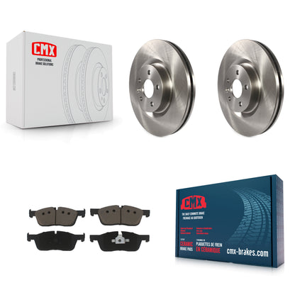 [Avant] Kit de Disque et plaquette (céramique) de frein pour Land Rover Discovery Sport Range Evoque Jaguar E-Pace K8C-100114