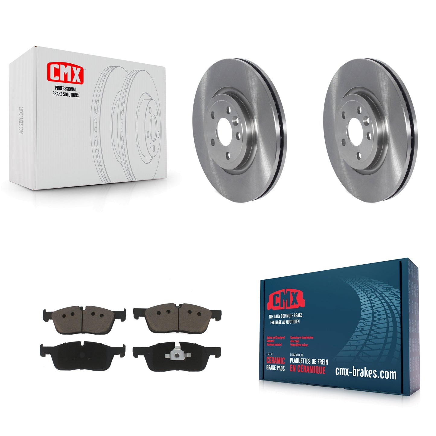 [Avant] Kit de Disque et plaquette (céramique) de frein pour Jaguar F-Pace Land Rover Range Velar K8C-100115