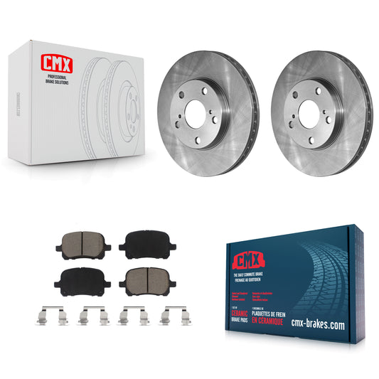 [Avant] Kit de Disque et plaquette (céramique) de frein pour Toyota Camry Avalon Lexus ES300 Solara K8C-100121