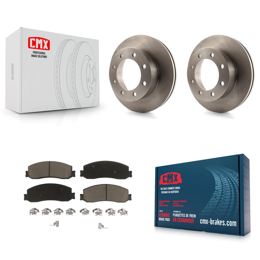 [Avant] Kit de Disque et plaquette (céramique) de frein pour Ford F-350 Super Duty F-450 K8C-100128