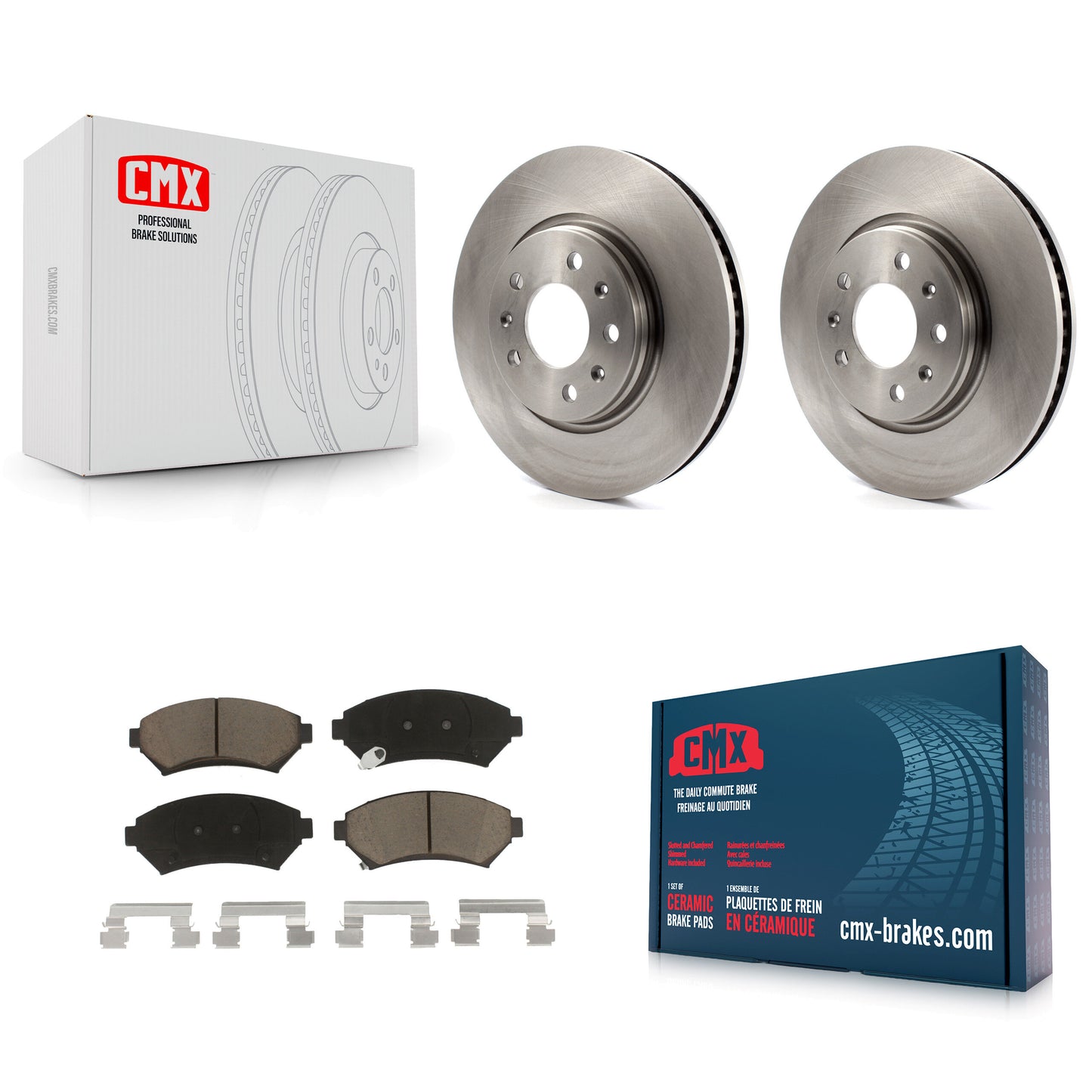 [Avant] Kit de Disque et plaquette (céramique) de frein pour 2003-2004 Cadillac Seville K8C-100136