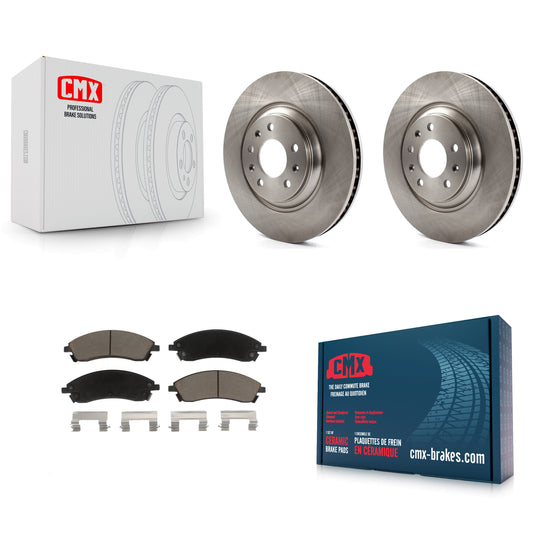 [Avant] Kit de Disque et plaquette (céramique) de frein pour Cadillac CTS STS Pontiac Bonneville K8C-100138