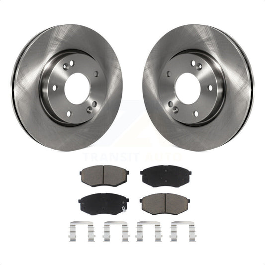 [Avant] Kit de Disque et plaquette (céramique) de frein pour Hyundai Tucson Kia Sportage FWD K8C-100139 par Transit Auto