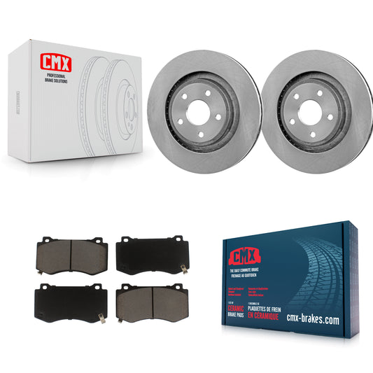 [Avant] Kit de Disque et plaquette (céramique) de frein pour 2006-2010 Jeep Grand Cherokee SRT8 K8C-100142