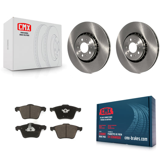 [Avant] Kit de Disque et plaquette (céramique) de frein pour 2003-2014 Volvo XC90 avec 336mm Diameter Rotor K8C-100149