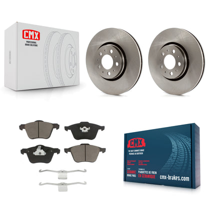[Avant] Kit de Disque et plaquette (céramique) de frein pour 2003-2014 Volvo XC90 avec 316mm Diameter Rotor K8C-100151