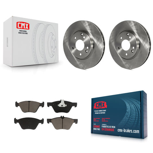 [Avant] Kit de Disque et plaquette (céramique) de frein pour Mercedes-Benz E320 Chrysler Crossfire CLK320 CLK430 E430 SLK320 E300 K8C-100152