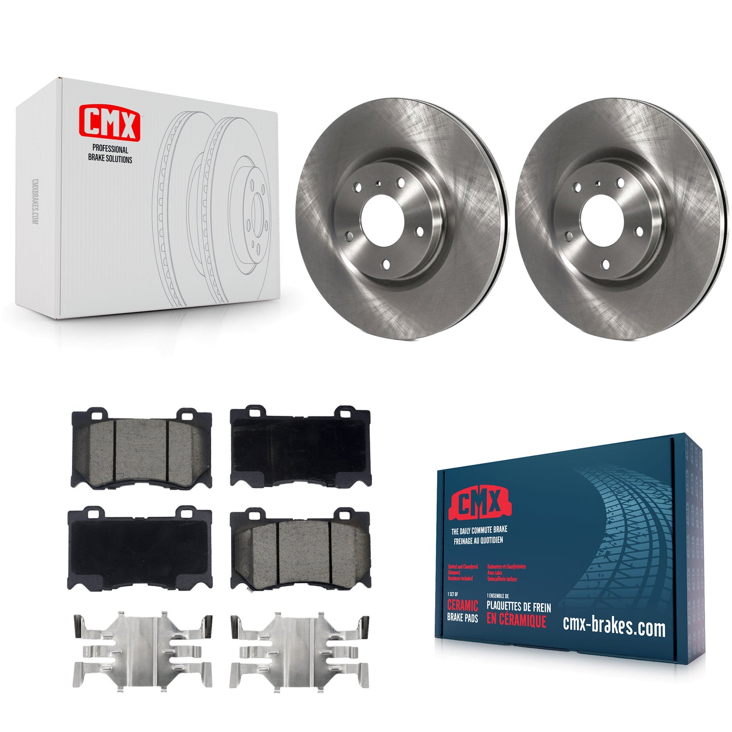 [Avant] Kit de Disque et plaquette (céramique) de frein pour 2017-2018 INFINITI Q70 Hybrid avec Sport Package K8C-100163
