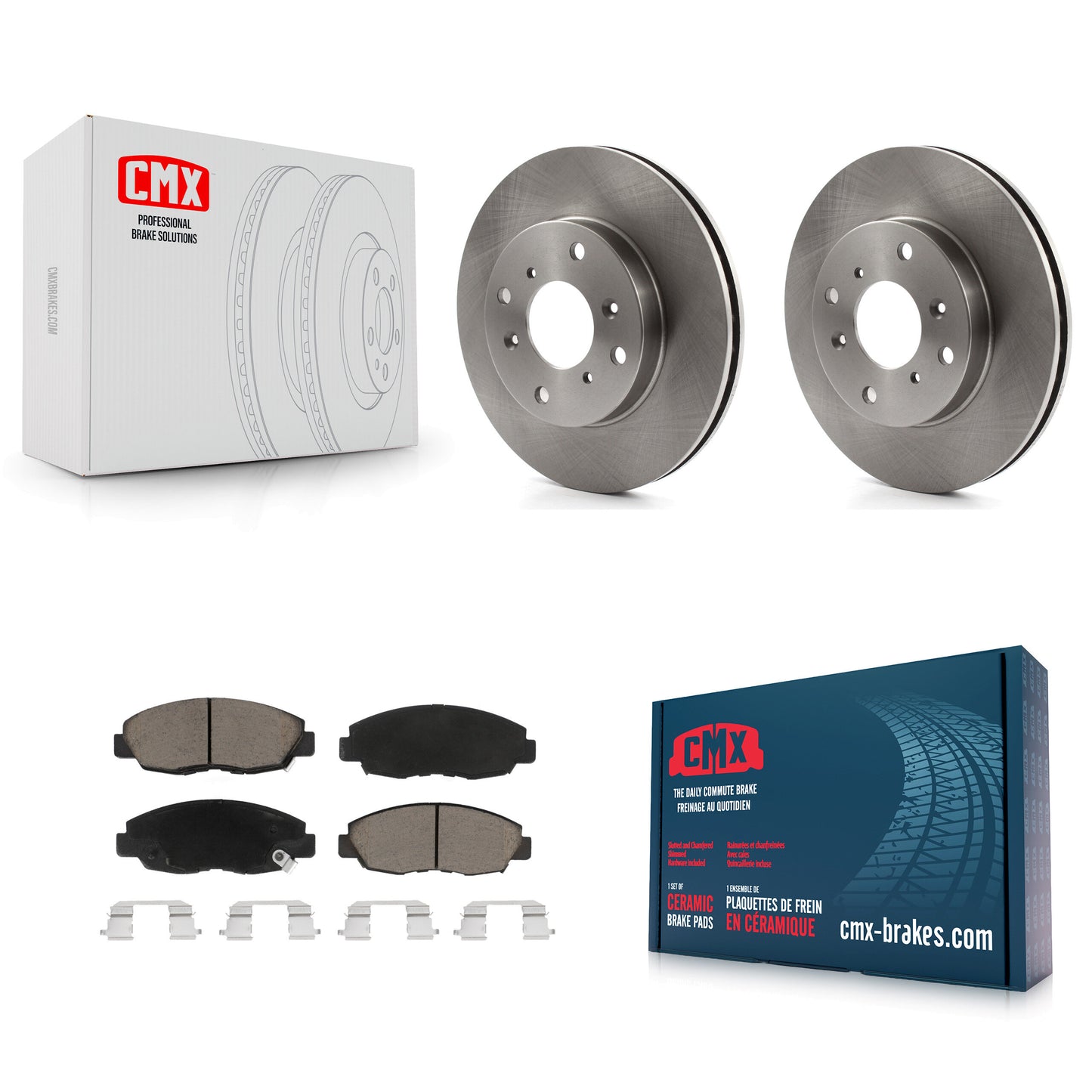 [Avant] Kit de Disque et plaquette (céramique) de frein pour Honda Accord Acura CL K8C-100167