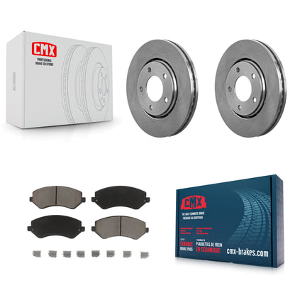 [Avant] Kit de Disque et plaquette (céramique) de frein pour Dodge Chrysler Town & Country Grand Caravan Voyager K8C-100173