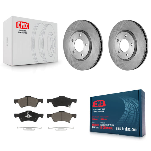 [Avant] Kit de Disque et plaquette (céramique) de frein pour Dodge Grand Caravan Chrysler Town & Country Voyager K8C-100174