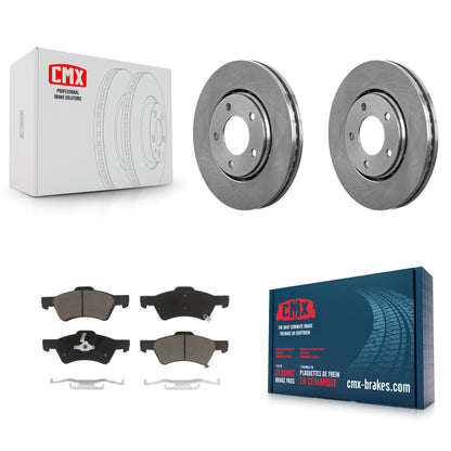 [Avant] Kit de Disque et plaquette (céramique) de frein pour Dodge Caravan Chrysler Voyager K8C-100177