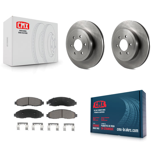[Avant] Kit de Disque et plaquette (céramique) de frein pour 2003-2004 Dodge Dakota K8C-100183