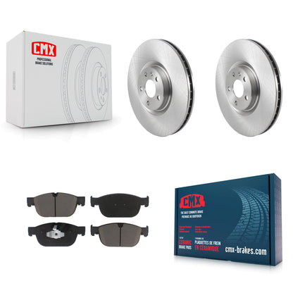 [Avant] Kit de Disque et plaquette (céramique) de frein pour Volvo XC90 XC60 XC40 S90 V90 Cross Country V60 avec 345mm Diameter Rotor K8C-100184