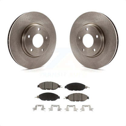 [Avant] Kit de Disque et plaquette (céramique) de frein pour 2016 Nissan Pathfinder From 11 15 K8C-100198 par Transit Auto