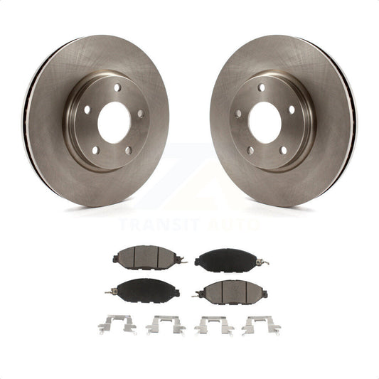 [Avant] Kit de Disque et plaquette (céramique) de frein pour 2016 Nissan Pathfinder From 11 15 K8C-100198 par Transit Auto