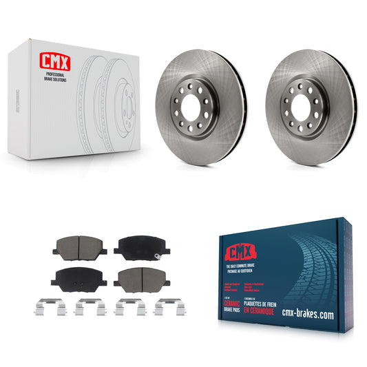 [Avant] Kit de Disque et plaquette (céramique) de frein pour Jeep Renegade Compass Fiat 500X K8C-100199