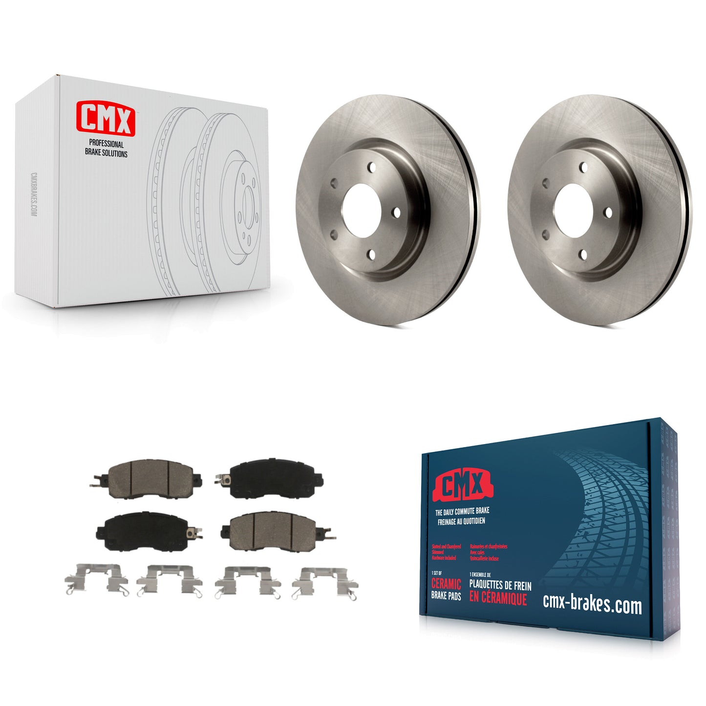 [Avant] Kit de Disque et plaquette (céramique) de frein pour Nissan Altima K8C-100201