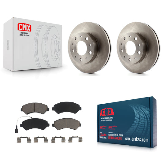 [Avant] Kit de Disque et plaquette (céramique) de frein pour Ram ProMaster 1500 2500 3500 K8C-100215