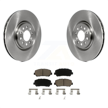 [Avant] Kit de Disque et plaquette (céramique) de frein pour 2014-2017 Jeep Cherokee avec Single Piston Caliper K8C-100219 par Transit Auto