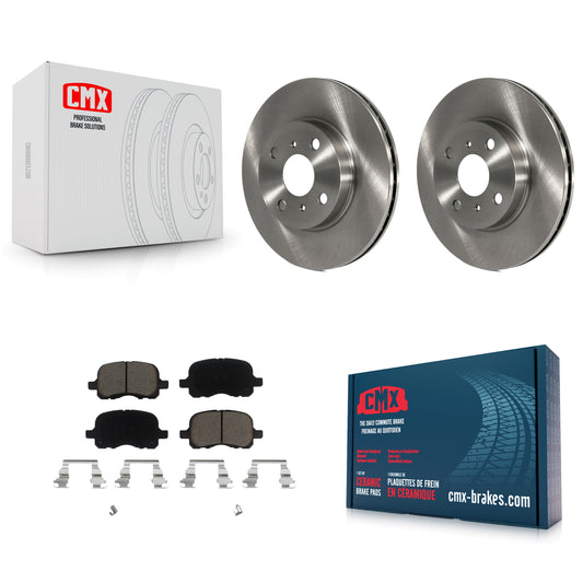 [Avant] Kit de Disque et plaquette (céramique) de frein pour 1998-2002 Toyota Corolla Chevrolet Prizm K8C-100220