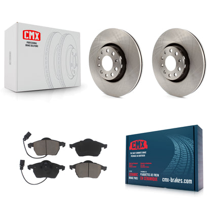 [Avant] Kit de Disque et plaquette (céramique) de frein pour Audi A4 Quattro A6 S4 S6 avec 312mm Diameter Rotor K8C-100225