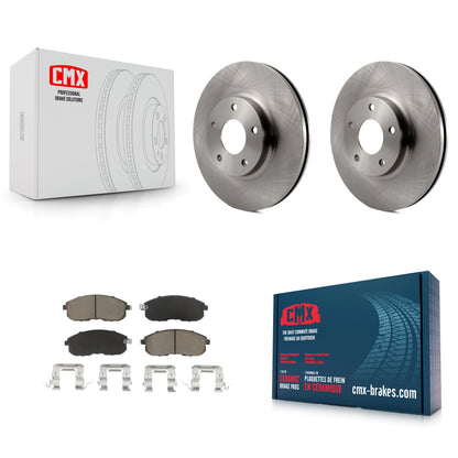 [Avant] Kit de Disque et plaquette (céramique) de frein pour Nissan Altima Maxima INFINITI I35 K8C-100238