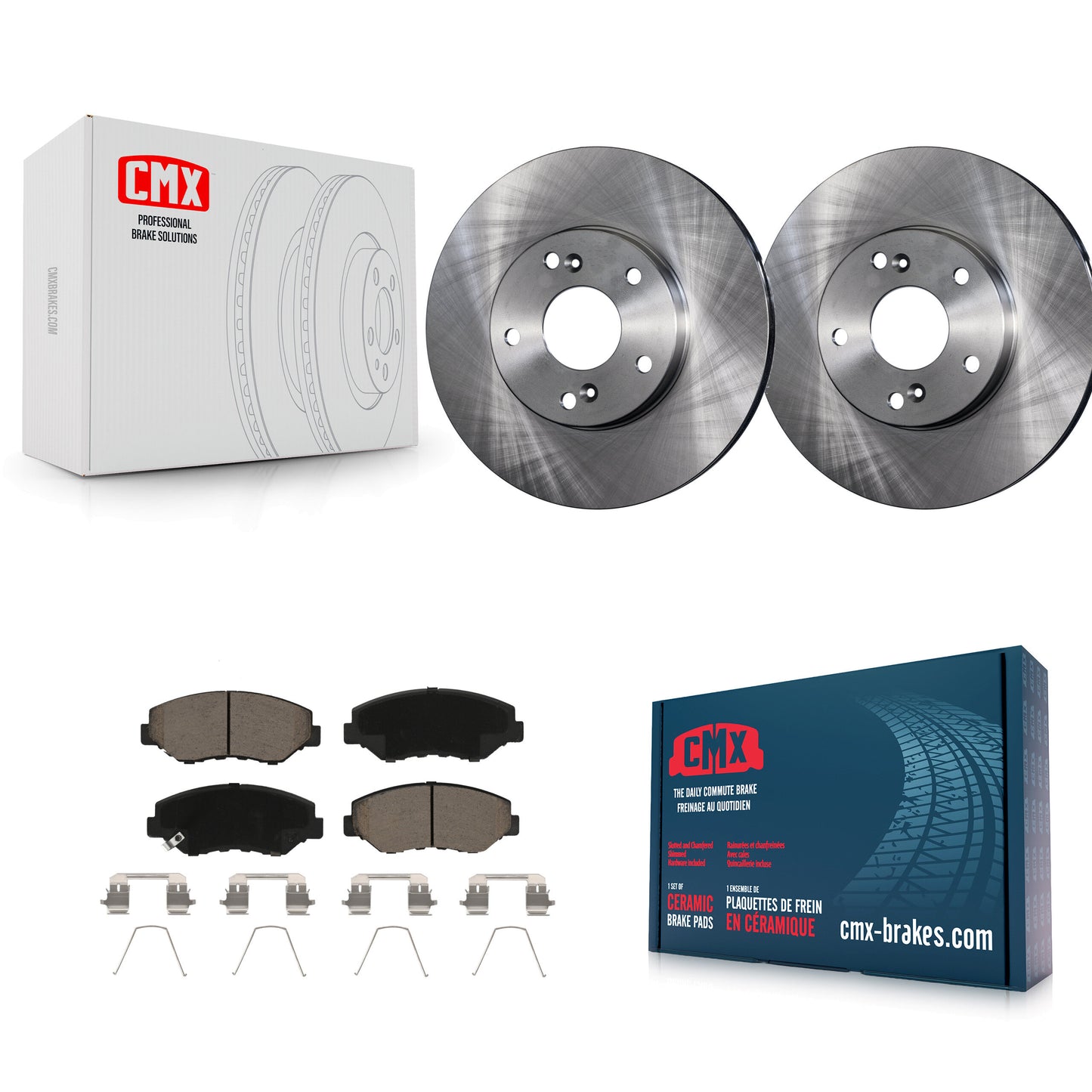 [Avant] Kit de Disque et plaquette (céramique) de frein pour Honda Accord Civic Element Fit Acura ILX CR-Z K8C-100241