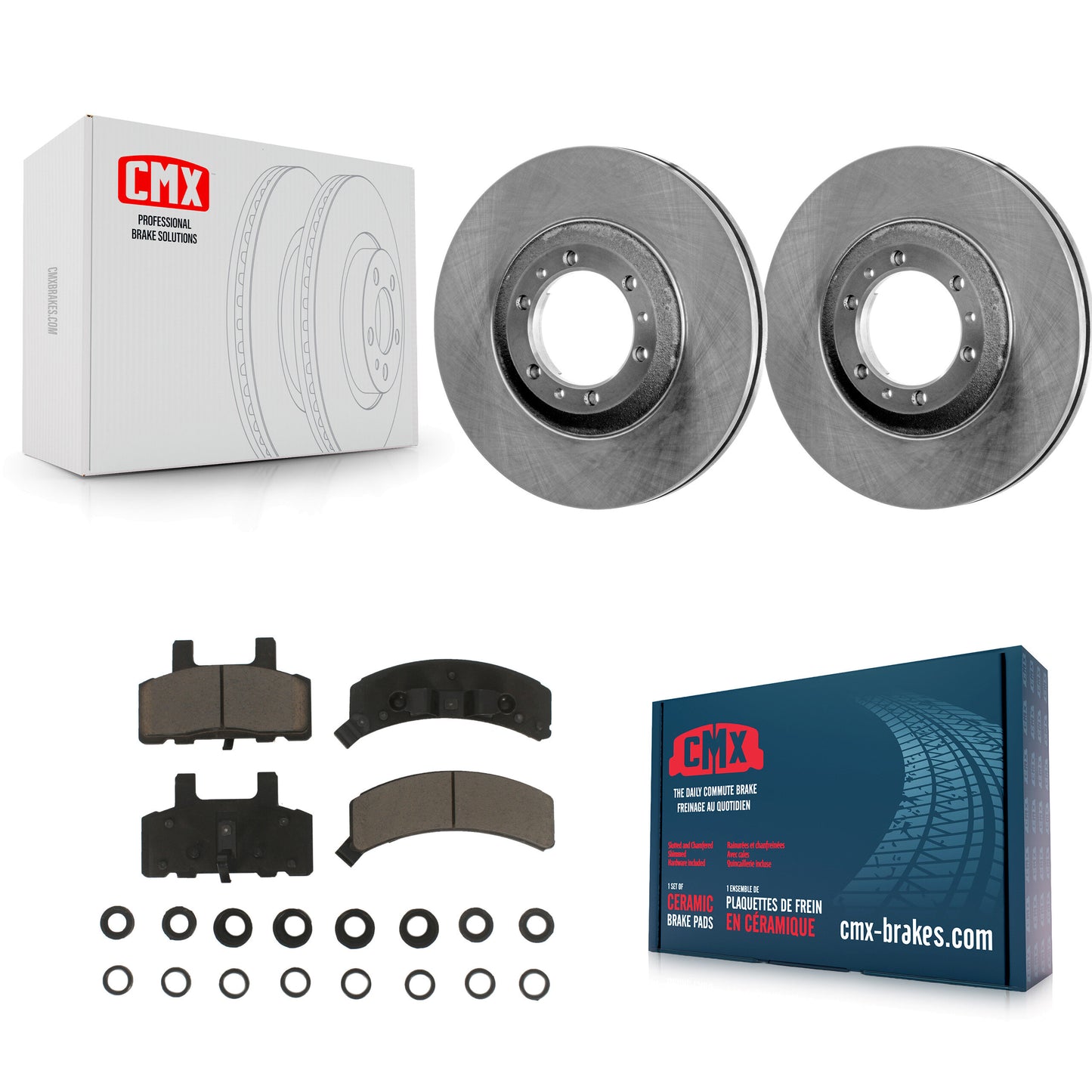 [Avant] Kit de Disque et plaquette (céramique) de frein pour Cadillac DeVille Fleetwood 60 Special Commercial Chassis K8C-100252