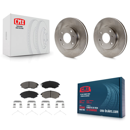 [Avant] Kit de Disque et plaquette (céramique) de frein pour Hyundai Sonata Kia Optima Magentis K8C-100261