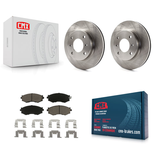 [Avant] Kit de Disque et plaquette (céramique) de frein pour Nissan Sentra 240SX Stanza INFINITI G20 Axxess K8C-100265