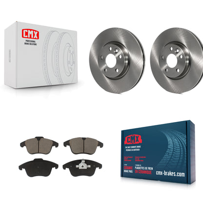 [Avant] Kit de Disque et plaquette (céramique) de frein pour Volvo S60 XC70 S80 Land Rover Range Evoque V60 V70 K8C-100267
