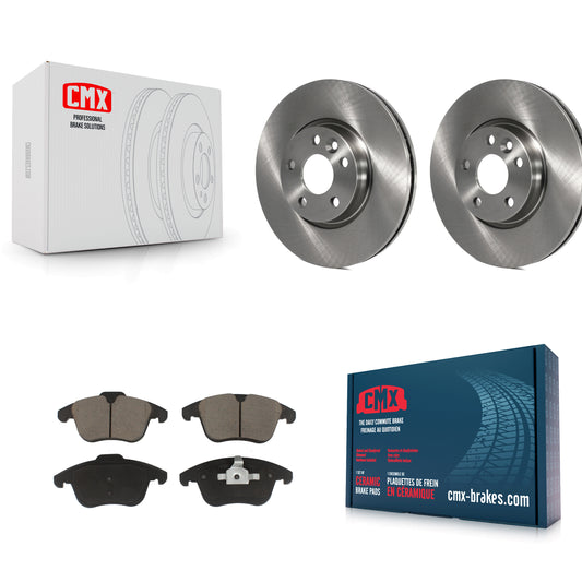 [Avant] Kit de Disque et plaquette (céramique) de frein pour Volvo S60 XC70 S80 Land Rover Range Evoque V60 V70 K8C-100267
