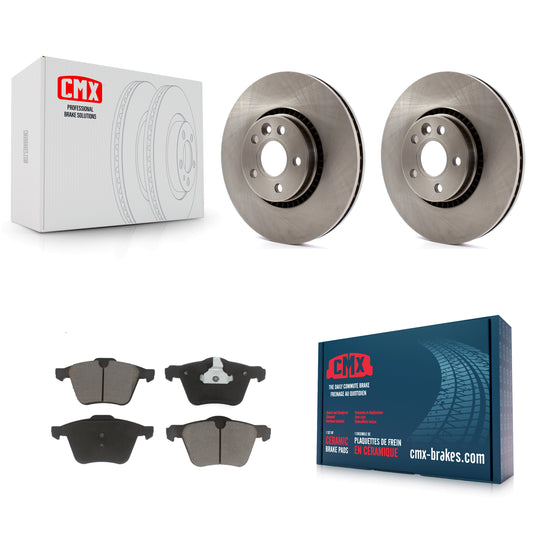 [Avant] Kit de Disque et plaquette (céramique) de frein pour Volvo S60 XC70 S80 V60 Cross Country V70 K8C-100269