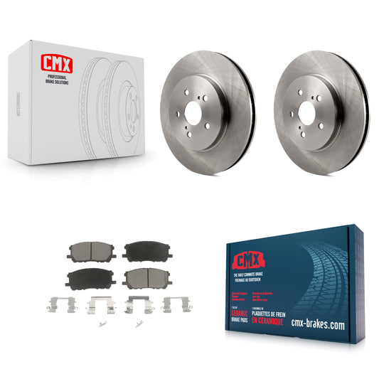 [Avant] Kit de Disque et plaquette (céramique) de frein pour Lexus Toyota Highlander RX350 RX330 RX400h K8C-100271