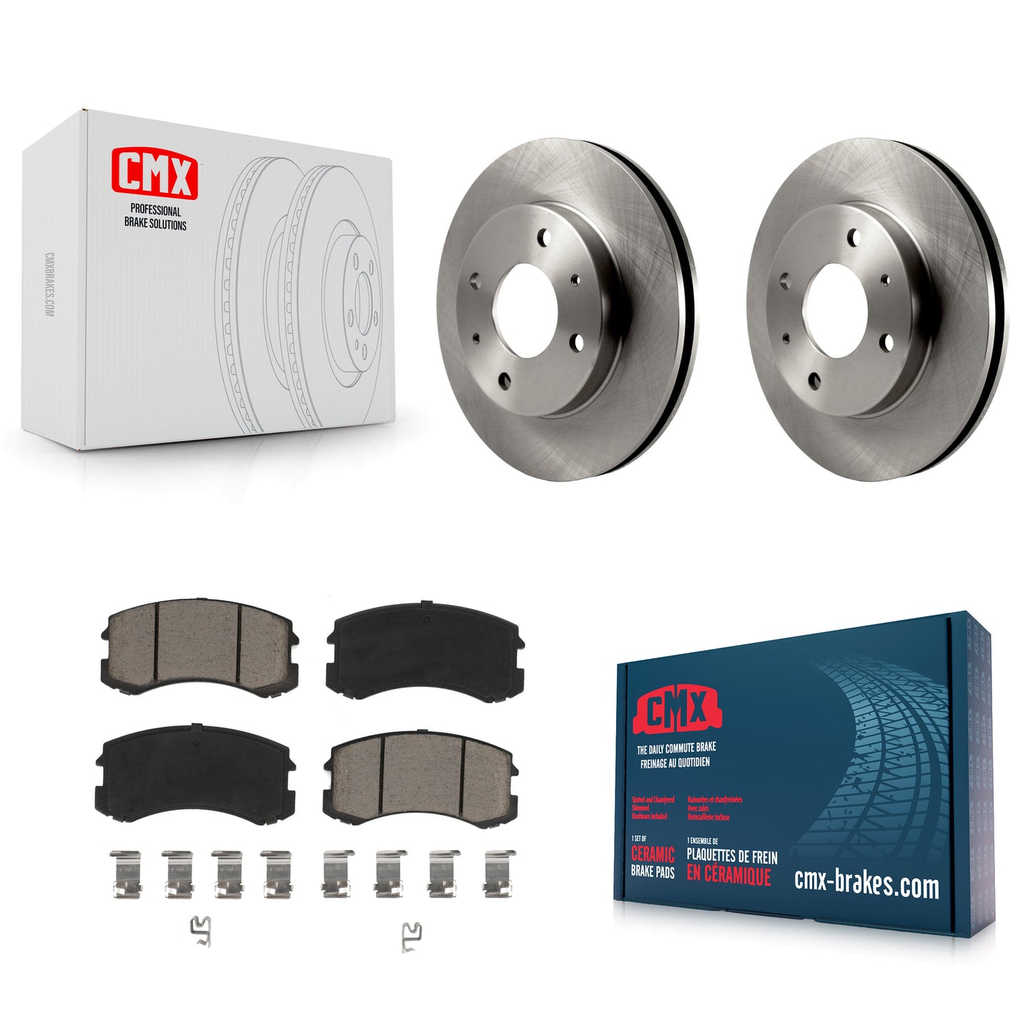 [Avant] Kit de Disque et plaquette (céramique) de frein pour Mitsubishi Lancer K8C-100273