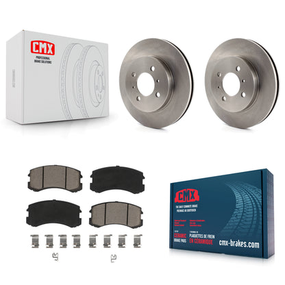 [Avant] Kit de Disque et plaquette (céramique) de frein pour Mitsubishi Lancer K8C-100274