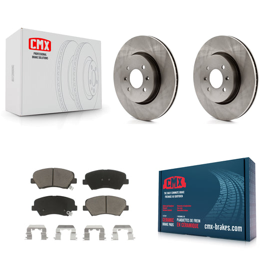 [Avant] Kit de Disque et plaquette (céramique) de frein pour Kia Rio K8C-100277