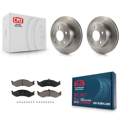 [Avant] Kit de Disque et plaquette (céramique) de frein pour Jeep Wrangler Cherokee Grand Wagoneer TJ K8C-100282