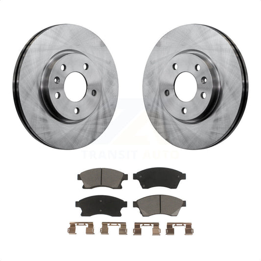 [Avant] Kit de Disque et plaquette (céramique) de frein pour Chevrolet Cruze Buick Verano Volt Orlando K8C-100294 par Transit Auto