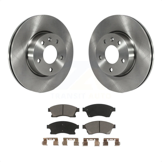 [Avant] Kit de Disque et plaquette (céramique) de frein pour Cadillac ATS K8C-100296 par Transit Auto