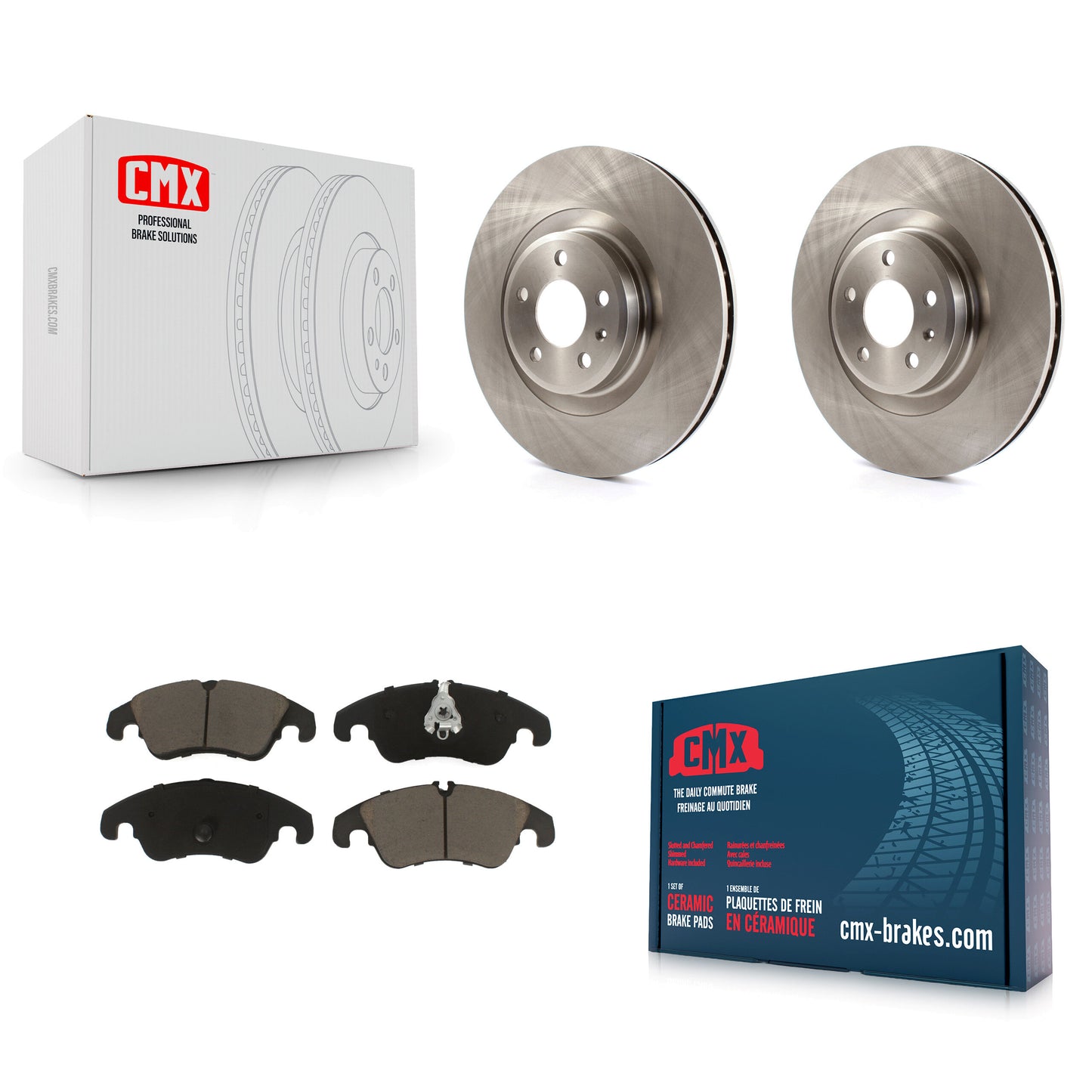 [Avant] Kit de Disque et plaquette (céramique) de frein pour Audi Q5 A6 Quattro S5 S4 A7 A5 A4 K8C-100299