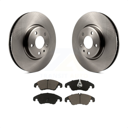 [Avant] Kit de Disque et plaquette (céramique) de frein pour Audi A4 Q5 A5 Quattro A7 allroad A6 S5 K8C-100300 par Transit Auto