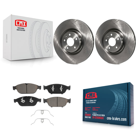 [Avant] Kit de Disque et plaquette (céramique) de frein pour Audi A6 Quattro A7 K8C-100304