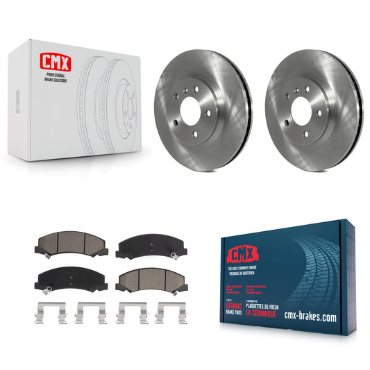 [Avant] Kit de Disque et plaquette (céramique) de frein pour Chevrolet Impala Buick Lucerne Limited Monte Carlo K8C-100306