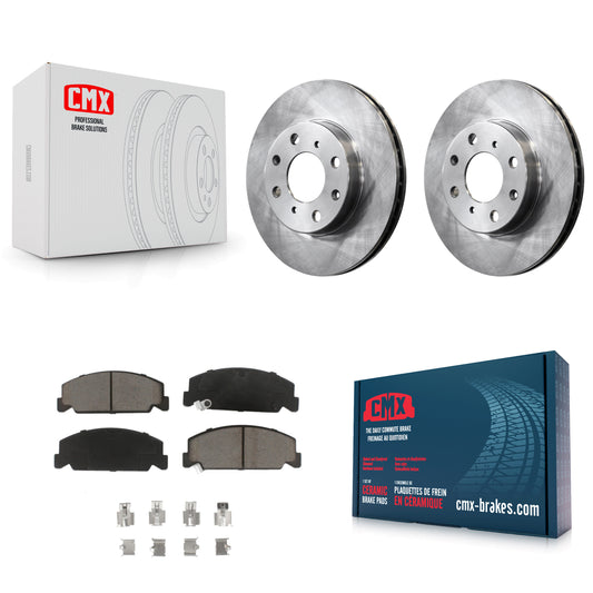 [Avant] Kit de Disque et plaquette (céramique) de frein pour Honda Civic del Sol CRX K8C-100308